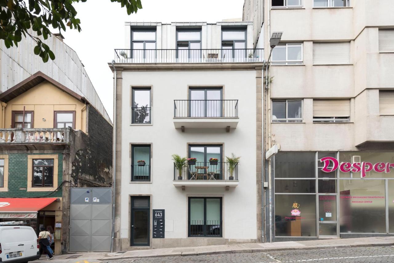 Lovelystay - Central Flat W/ Ac & Balcony OOporto Extérieur photo